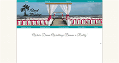 Desktop Screenshot of islandweddings.org